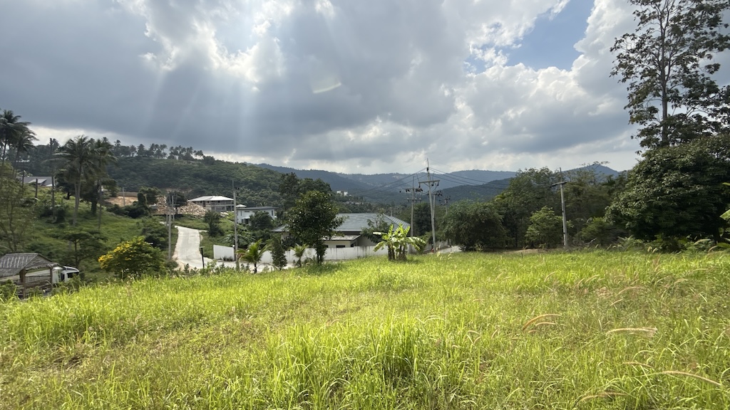 Koh Samui Valley View Land For Sale