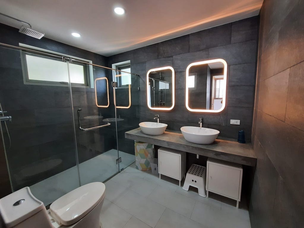 Koh Samui Villa Chaweng Noi Bathroom