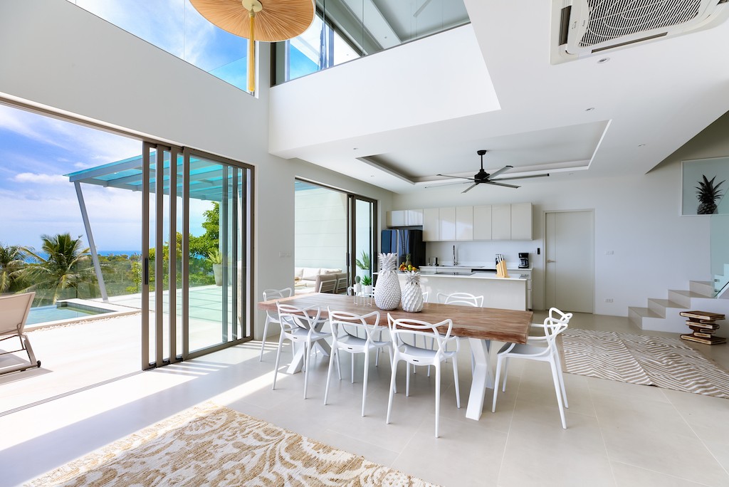 Koh Samui Villa For Rent Dining