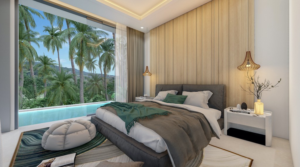 Koh Samui Villa For Sale Bedroom