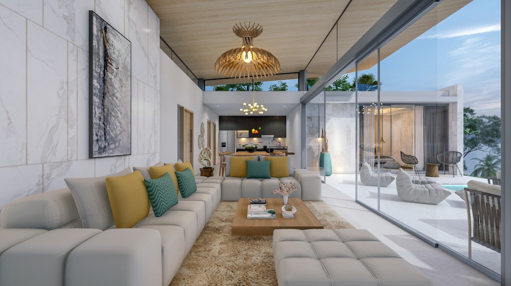 Koh Samui Villa For Sale Lounge