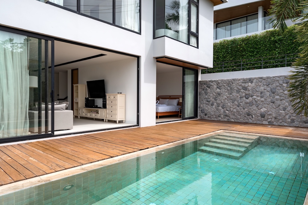 Koh Samui Villa For Sale At The Bay Swimming Pool