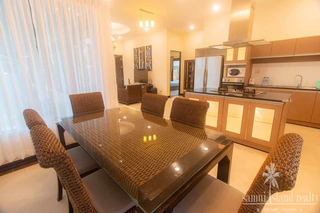 Koh Samui Villa For Sale In Bophut Dining
