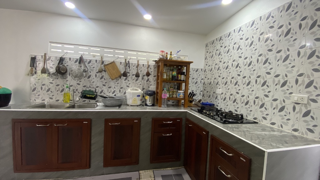 Koh Samui Villa For Sale in Taling Ngam Thai kitchen