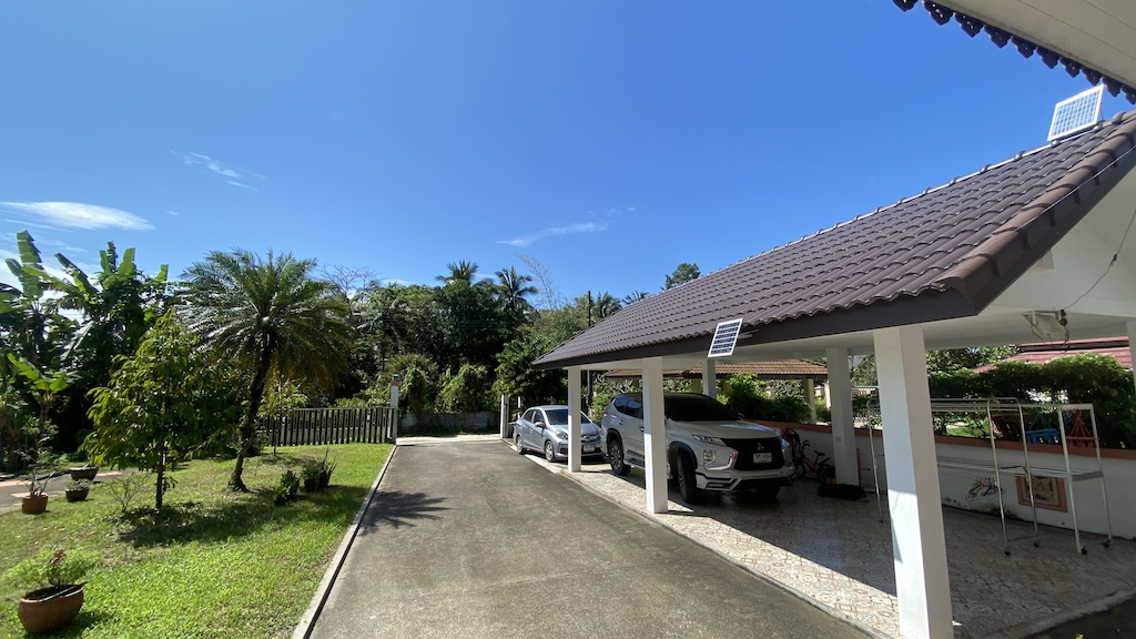 Koh Samui Villa For Sale in Taling Ngam Driveway