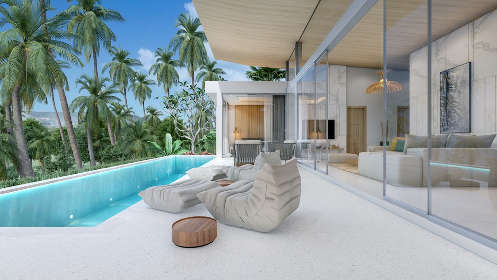 Koh Samui Villa For Sale Terrace
