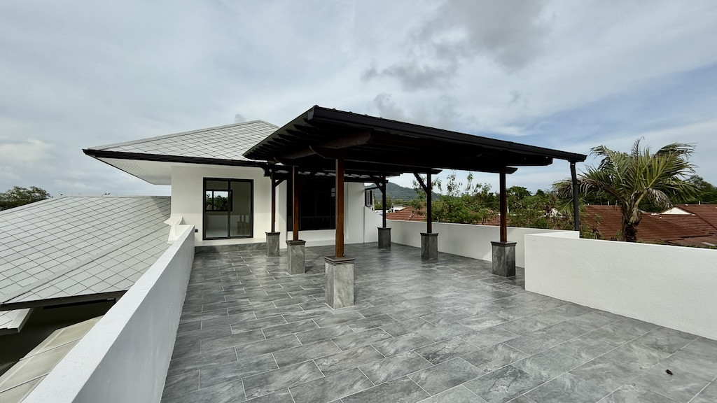 Koh Samui Villa In Bangra Rooftop Terrace
