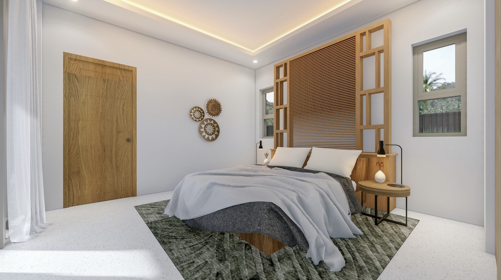 Koh Samui Villa Laem Set Bedroom