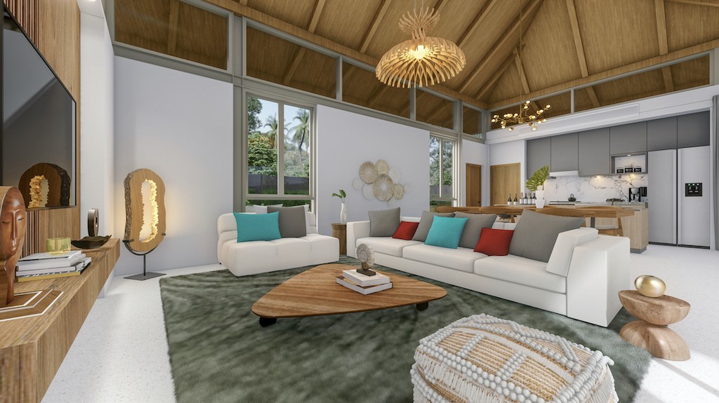 Koh Samui Villa Laem Set Lounge