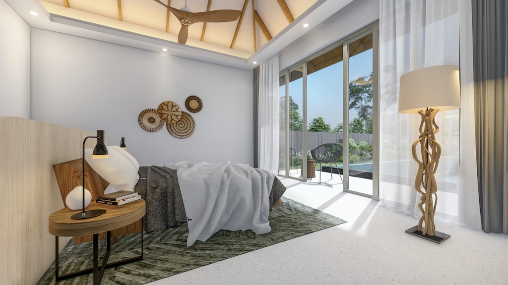 Koh Samui Villa Laem Set Bedroom 2