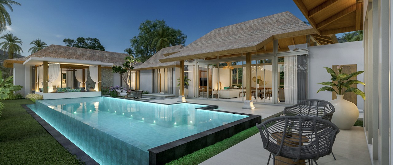 Koh Samui Villa Laem Set