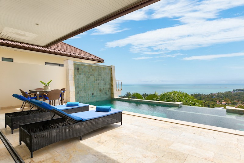 Koh Samui Villa Sun Loungers