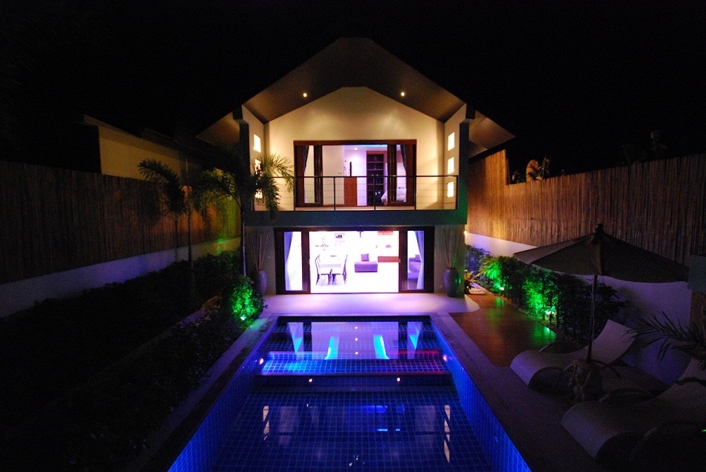 Koh Samui Villa Maenam Night