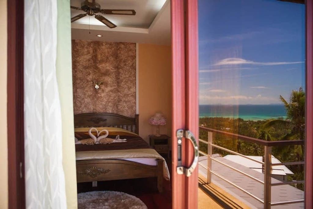 Koh Samui Villa Nathon Bedroom Entrance