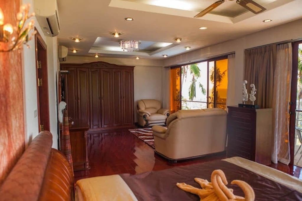 Koh Samui Villa Nathon Bedroom Lounge