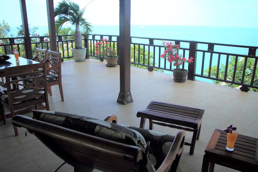 Koh Samui Villa Rental Terrace
