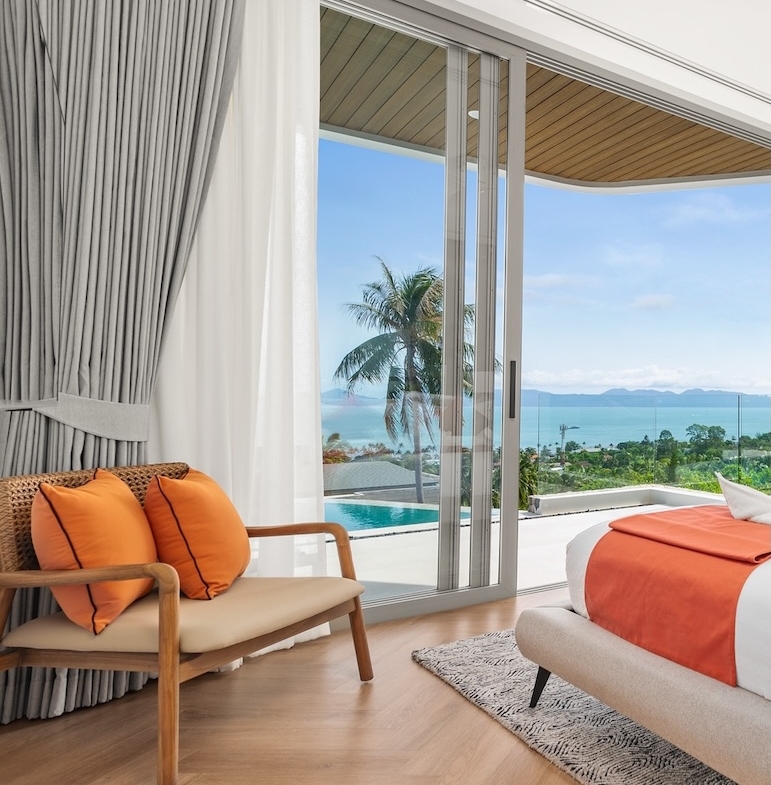 Koh Samui Villas Bang Po bedroom