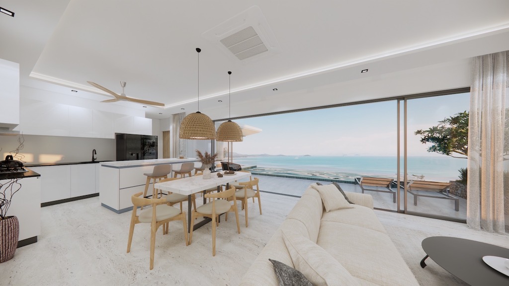 Koh Samui Villas Chaweng Noi Living Space