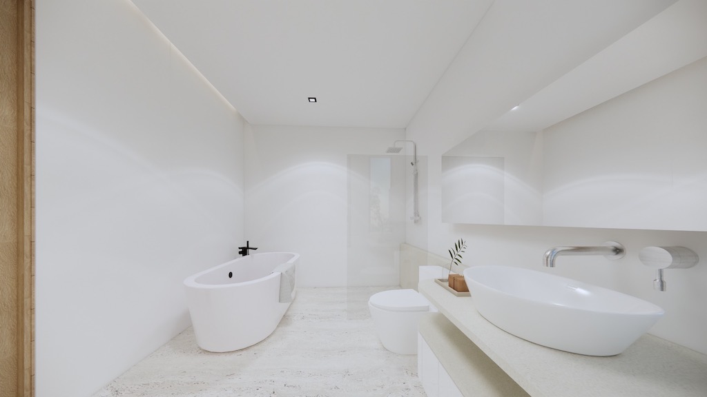 Koh Samui Villas Chaweng Noi Bathroom