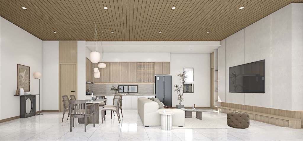 Koh Samui Villas In Hua Thanon Living Area