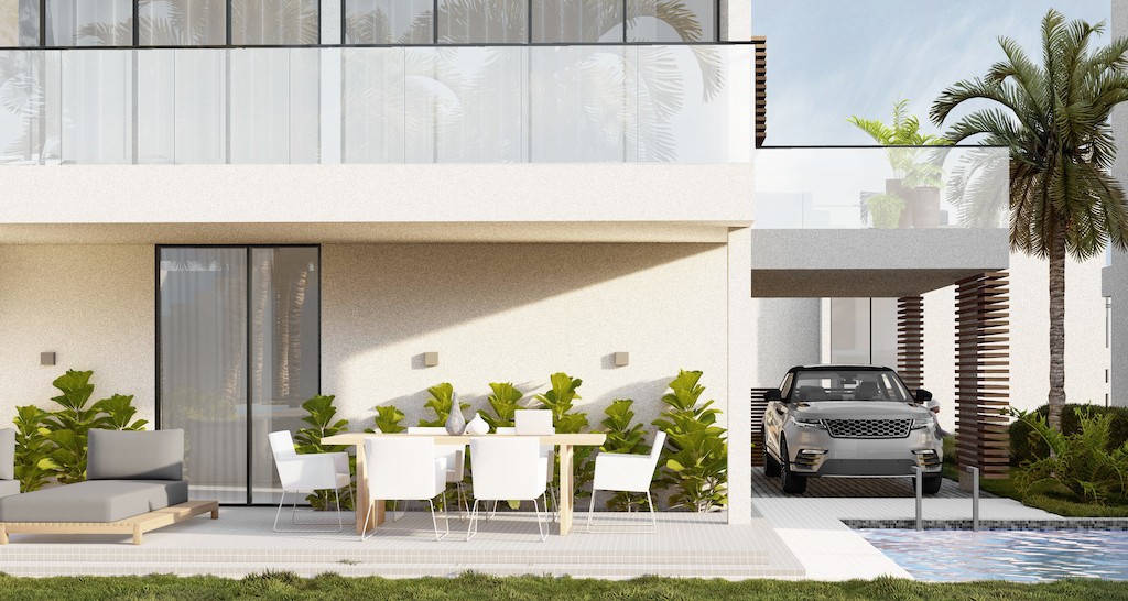 Koh Samui Villas In Maenam Parking