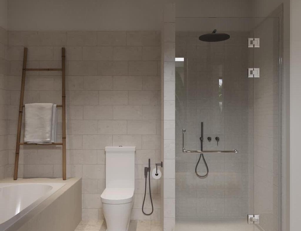 Koh Samui Villas In Plai Laem Bathroom