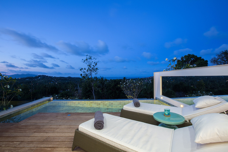 Pool At Night