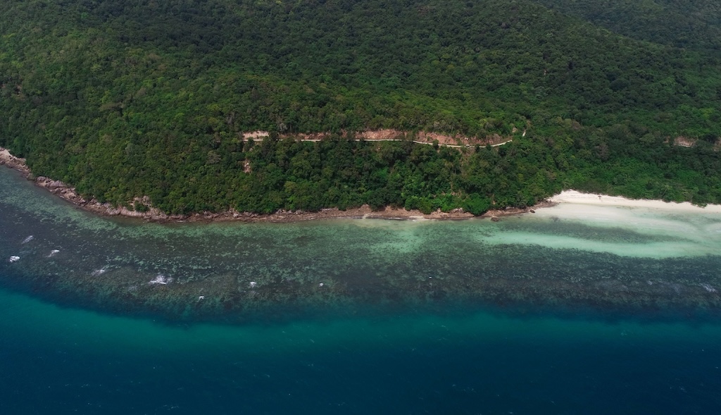 Koh Taen Land For Sale Aerial
