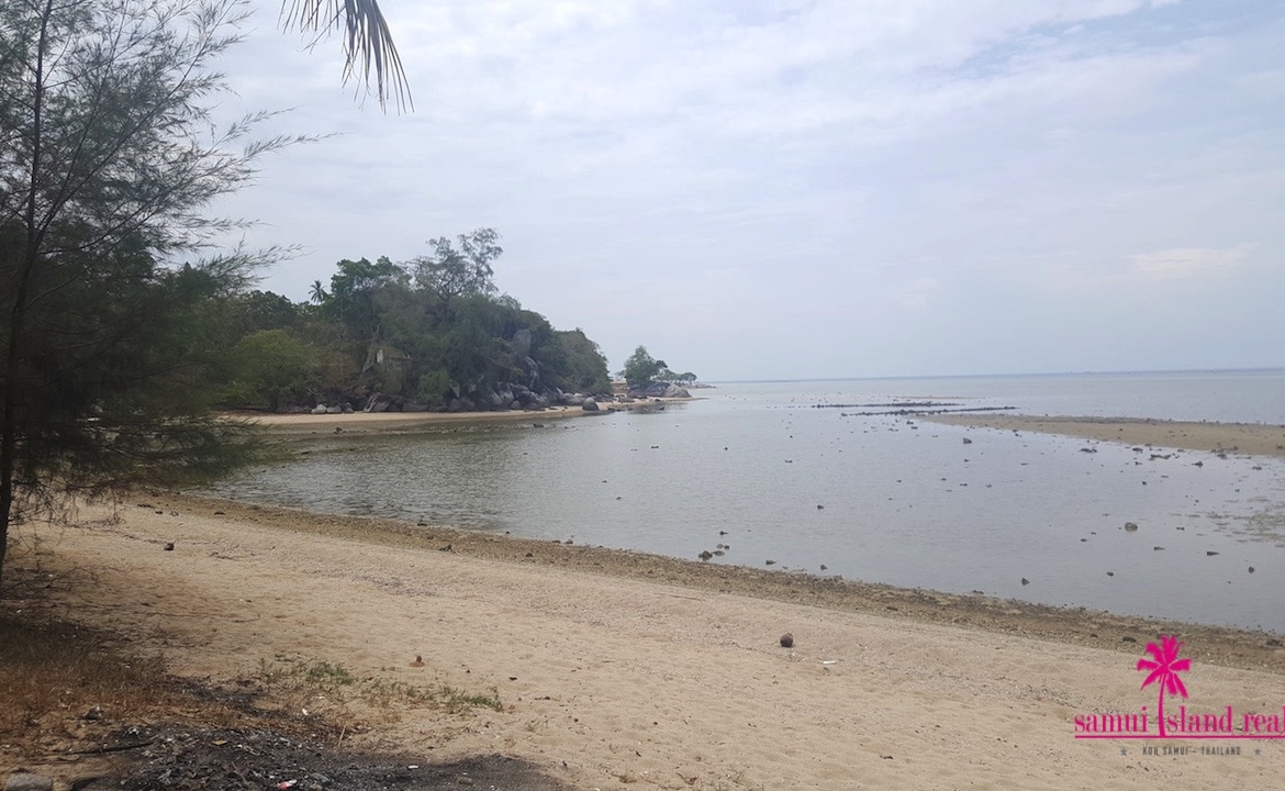 Koh Samui Beachside Villa For Sale Beach