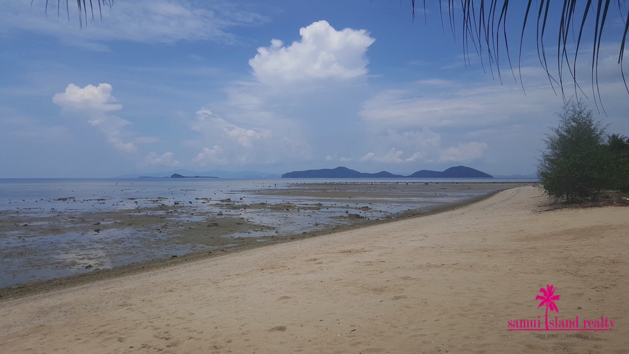 Koh Samui Beachside Villa For Sale Views From The Beach