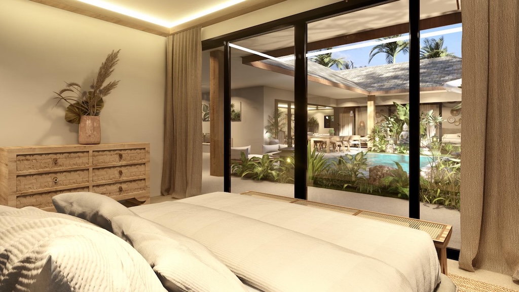 Kramian Koh Samui villas Bedroom