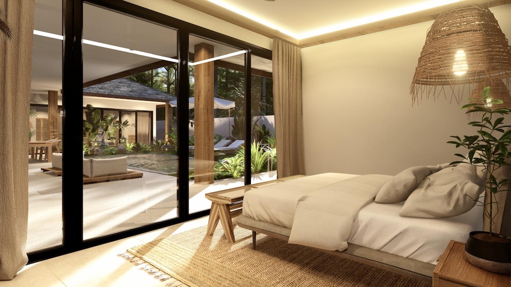 Kramian Koh Samui villas Bedroom