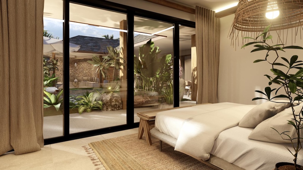 Kramian Koh Samui villas Bedroom