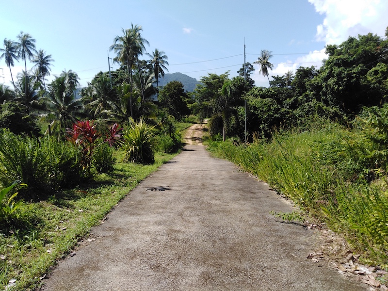 Laem Set Land Plots Access Road