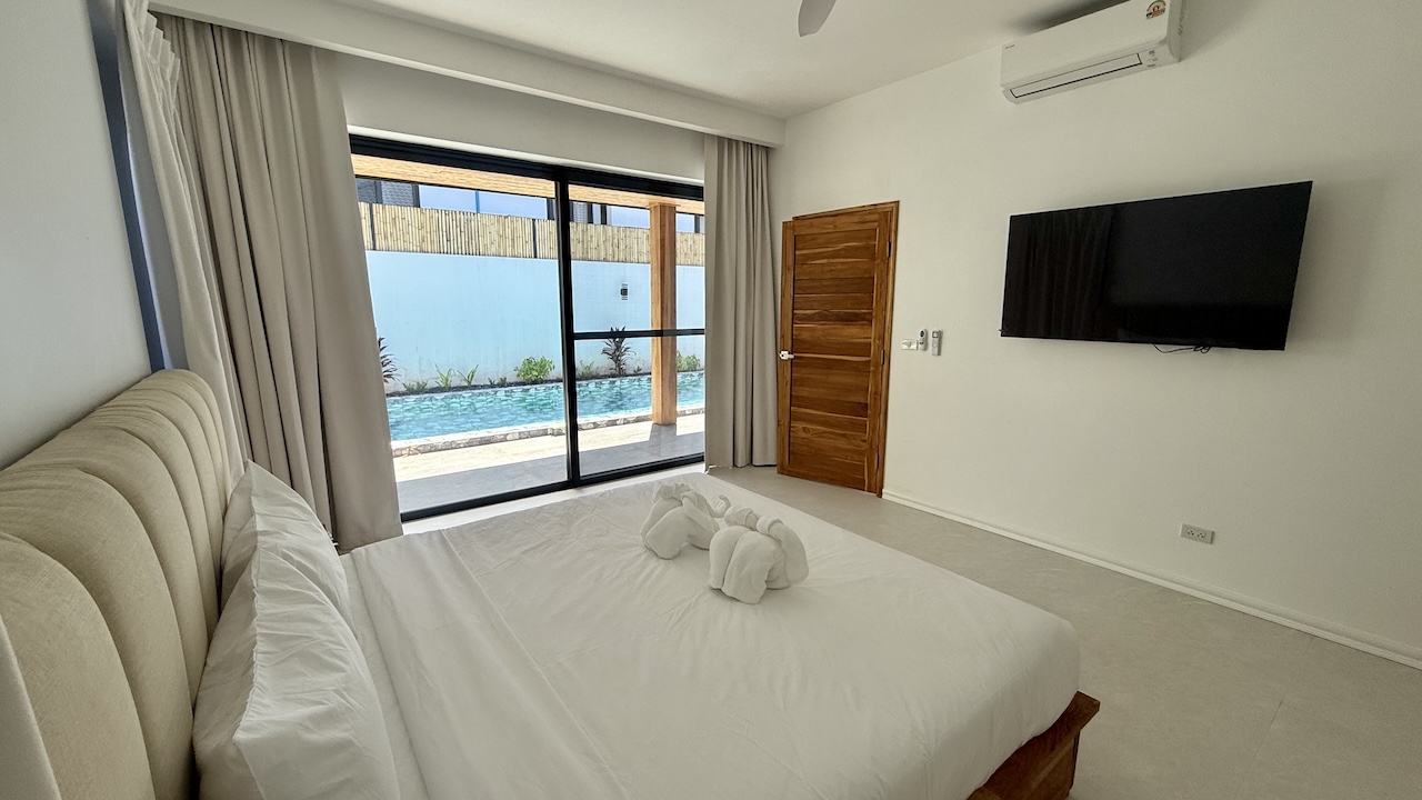 Lamai 3-Bed Villas Bedroom View