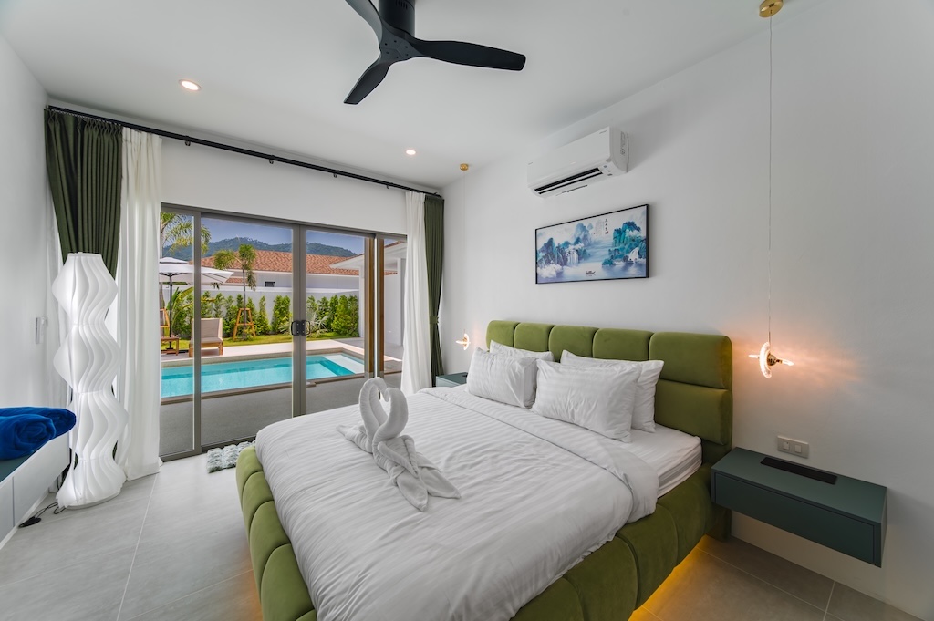 Lamai 3 Bedroom Pool Villa For Sale Guest Room