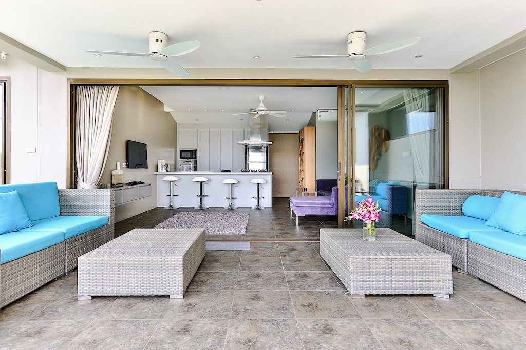 Lamai 4-Bed Pool Villa For Sale Outdoor Seating