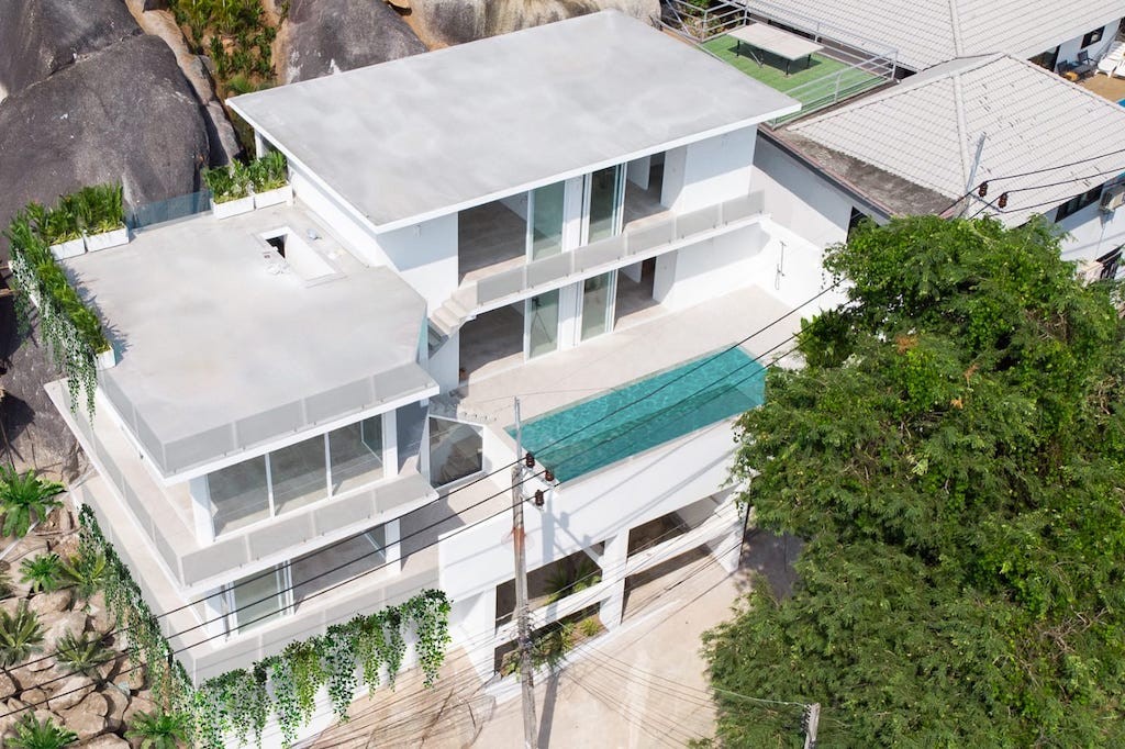 Lamai Modern Sea View Villa