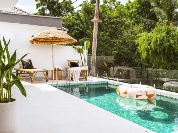 Lamai Modern Sea View Villa Pool