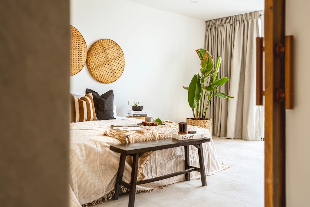 Lamai Modern Sea View Villa Bedroom
