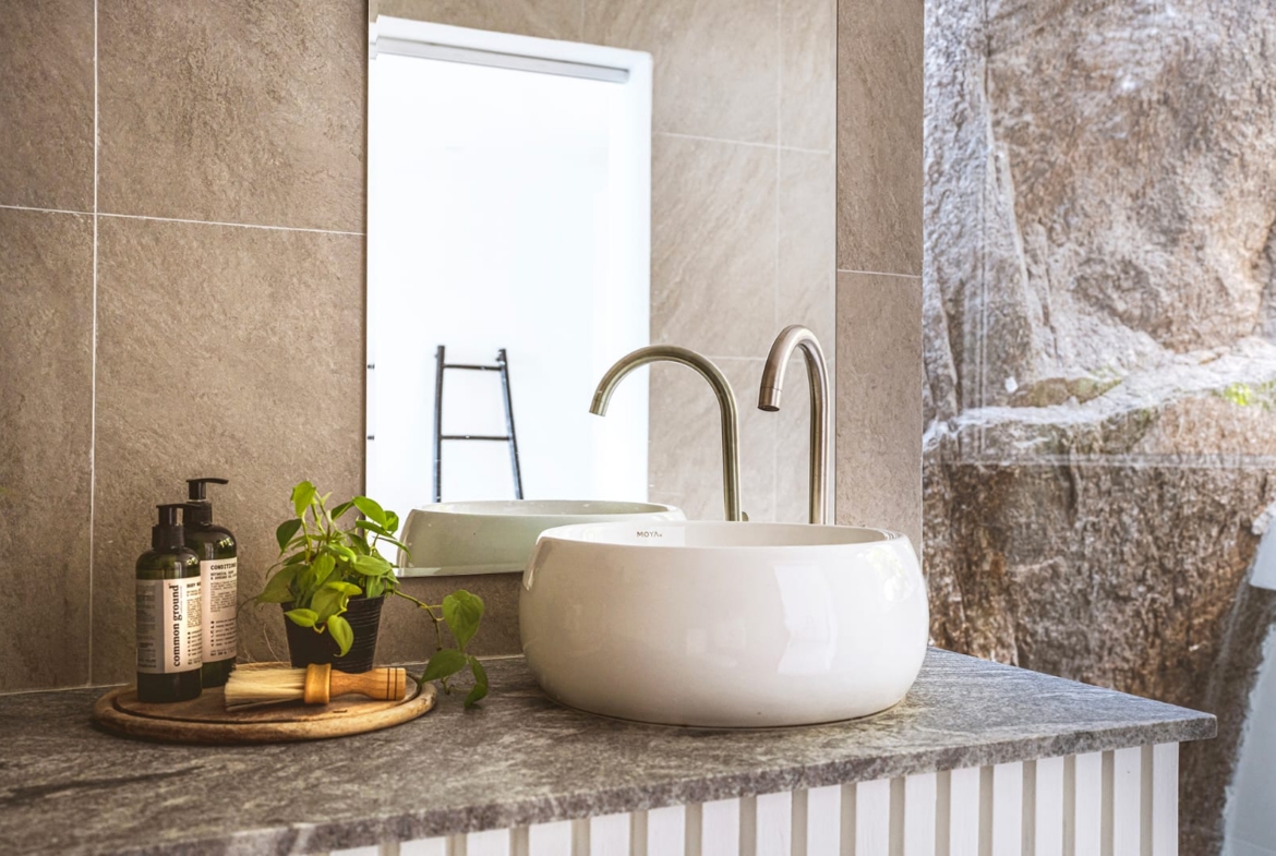 Lamai Modern Sea View Villa Wash Basin