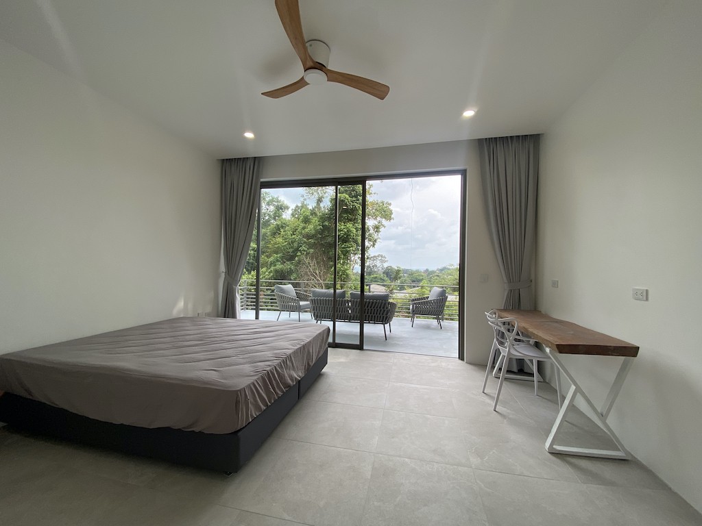 Lamai Modern Villa Bedroom View
