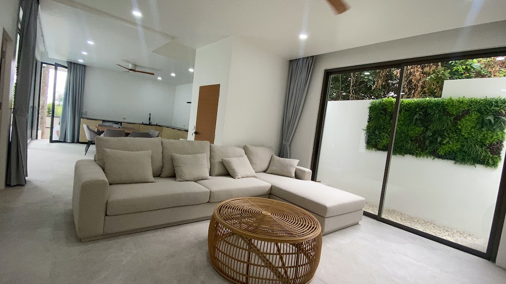 Lamai Modern Villa Living Area