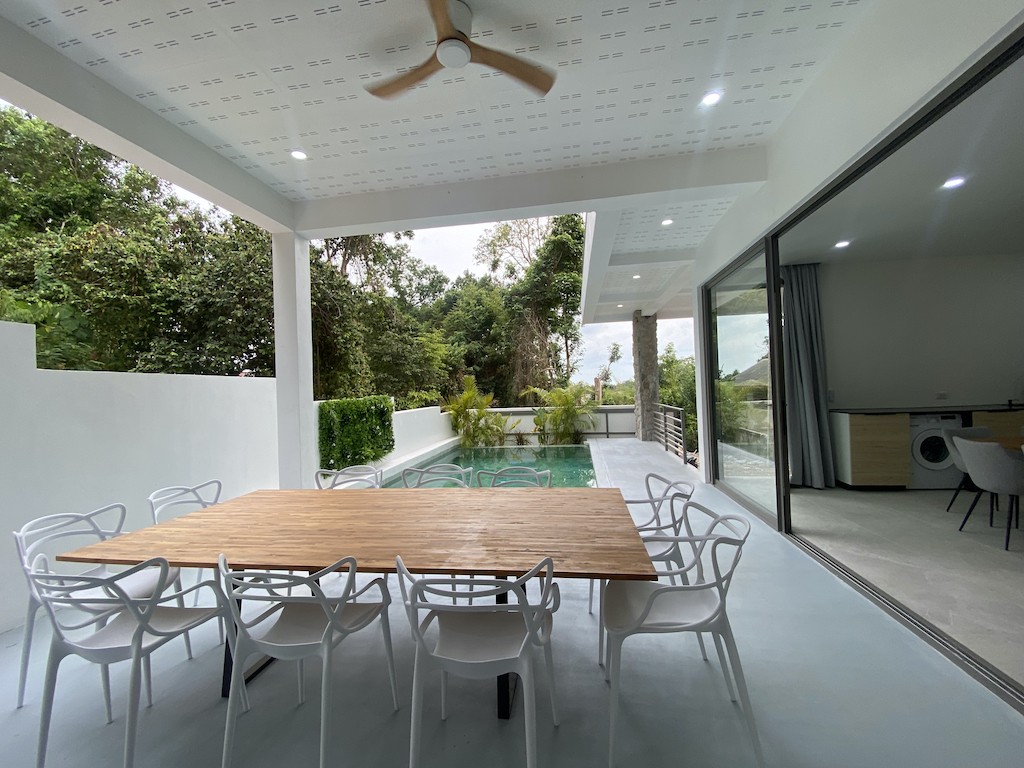 Lamai Modern Villa Outdoor Dining