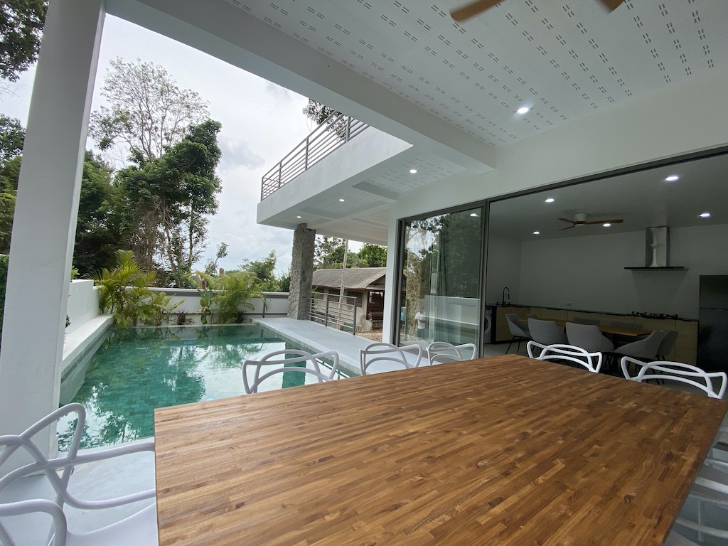 Lamai Modern Villa Outdoor Covered Terrace