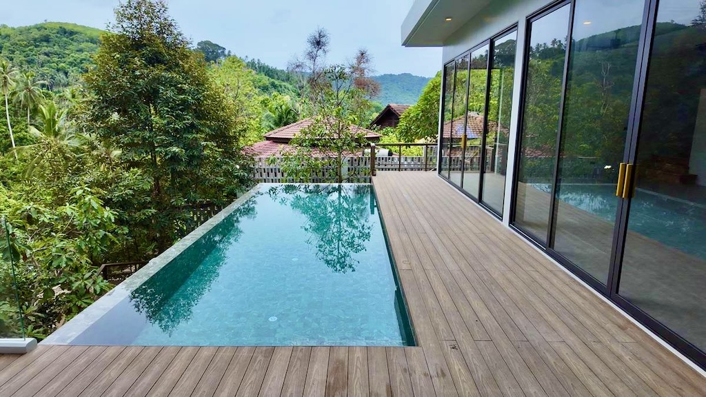 Lamai Modern Villas Outdoor Area
