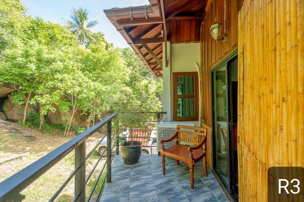 Lamai Pool Villa Balcony