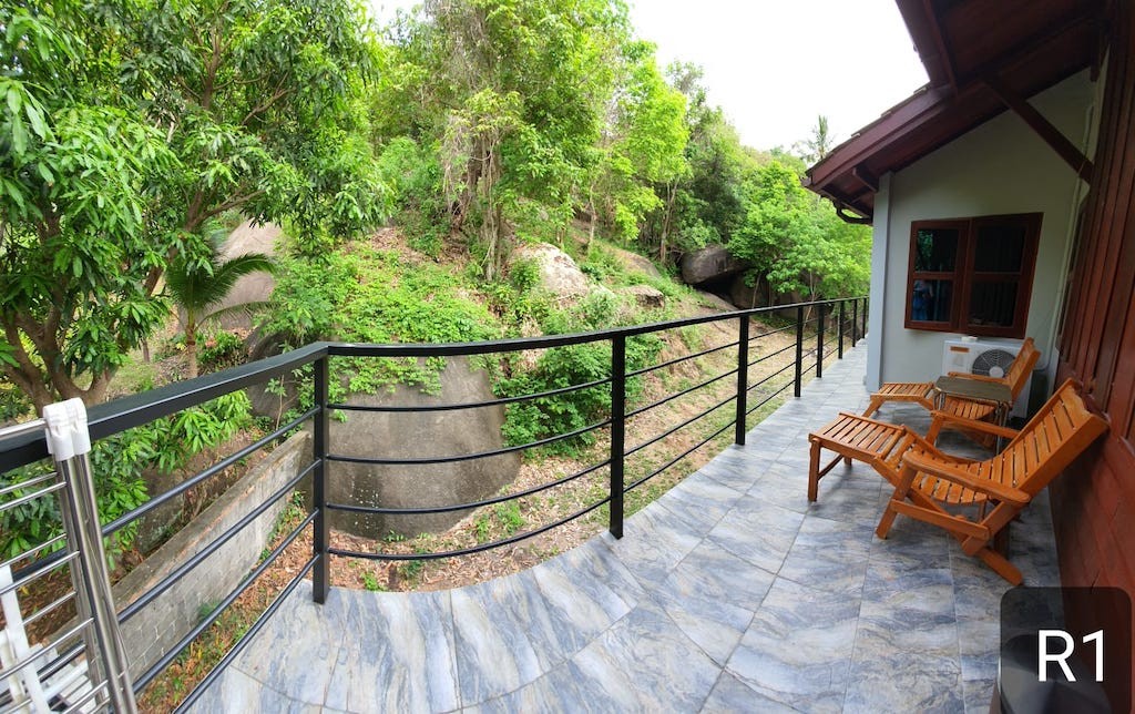 Lamai Pool Villa Bedroom Balcony
