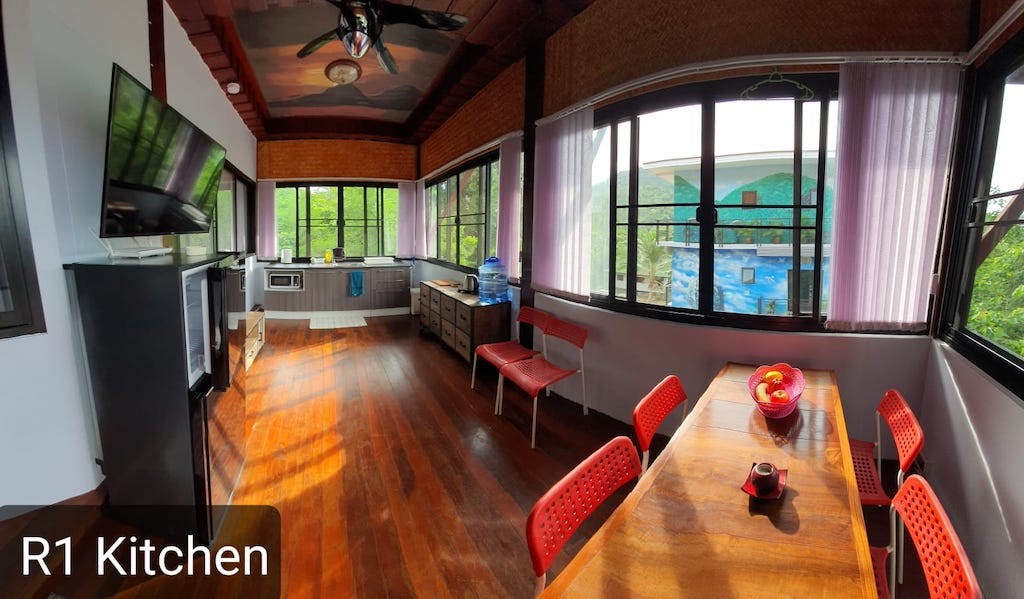 Lamai Pool Villa Upper Kitchen