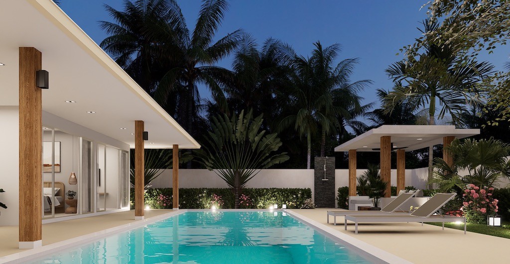Lamai Pool Villas Koh Samui Night